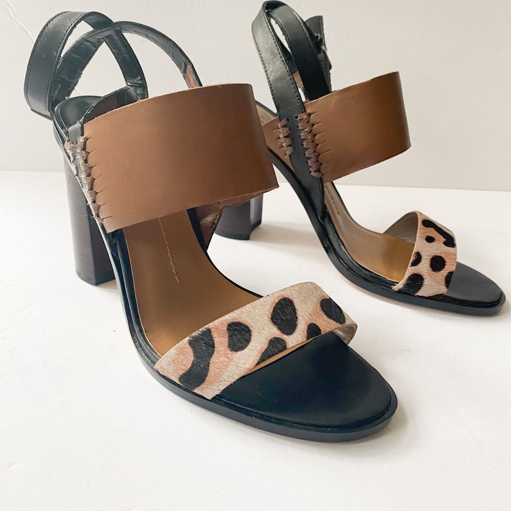 Dolce Vita Leather/Cow Hide Heel Sandal